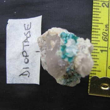 Dioptase mineral specimen